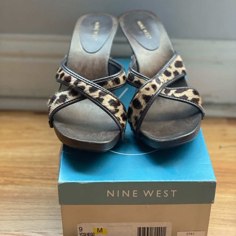 Nine West Leopard Heels